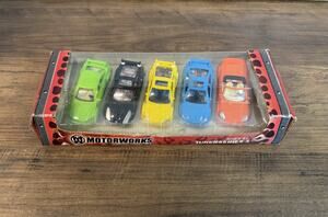 Vintage Motorworks Tunerseries 1 - 5 car set - diecast - 1:64 scale 2002